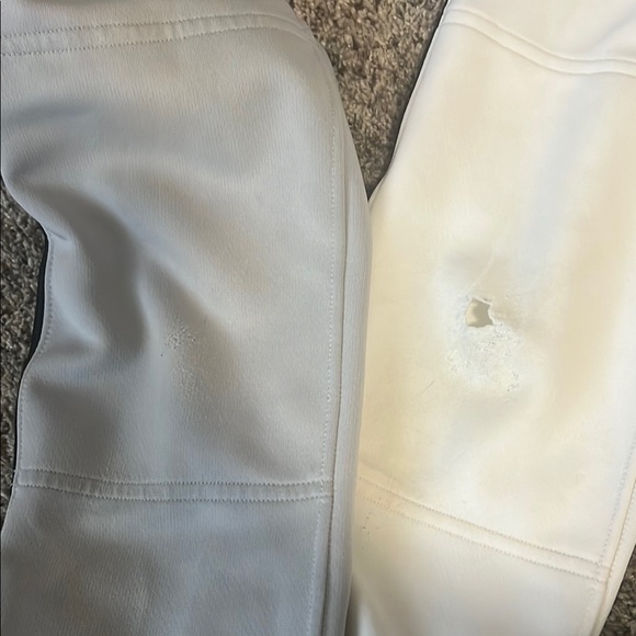 Mizuno Gray and White youth baseball pants - Picture 7 of 7